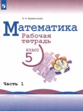Математика 5 класс рабочая тетрадь Бурмистрова Е.Н. 